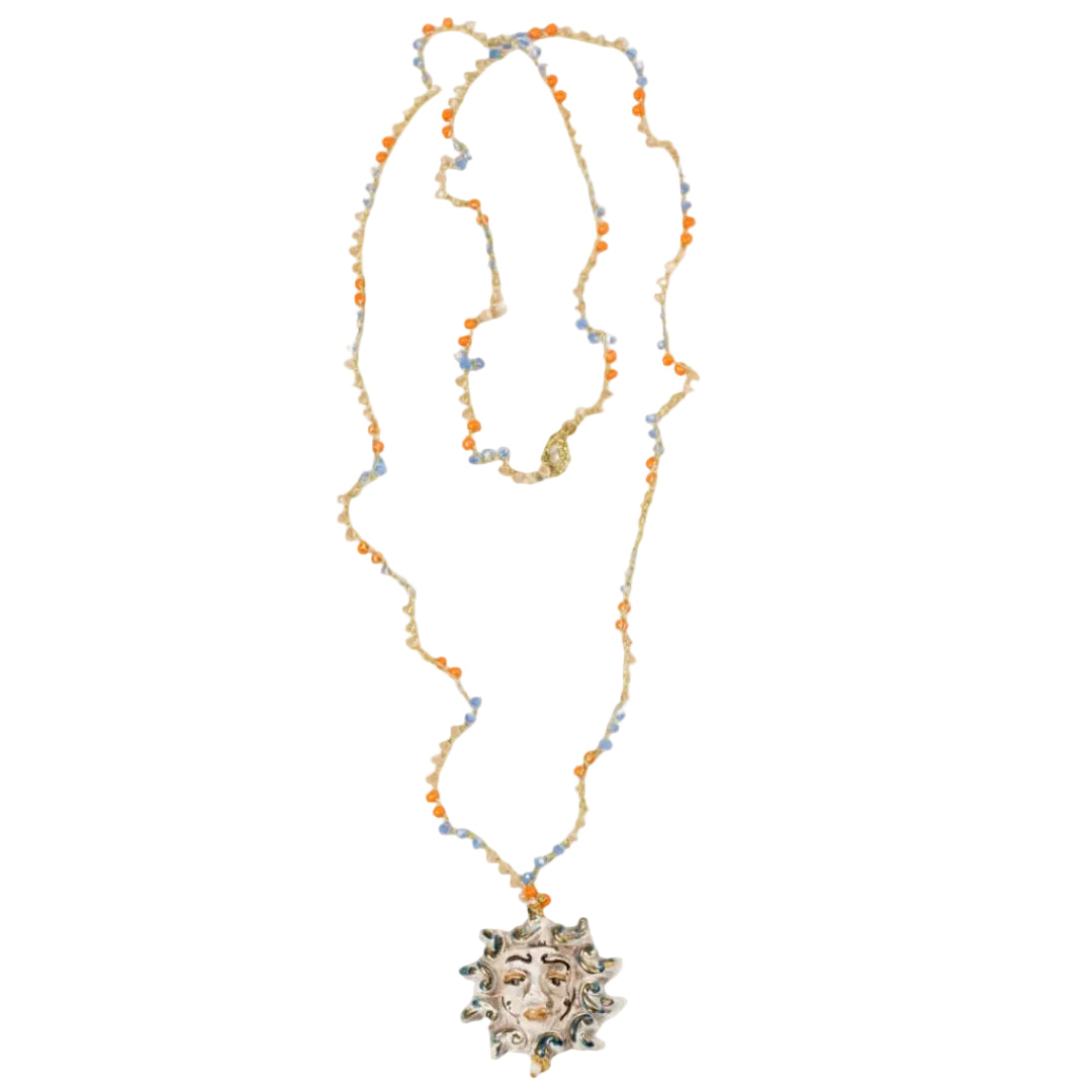 Sole sun pendant necklace - Shop sun charm necklace by Kerri Rosenthal.