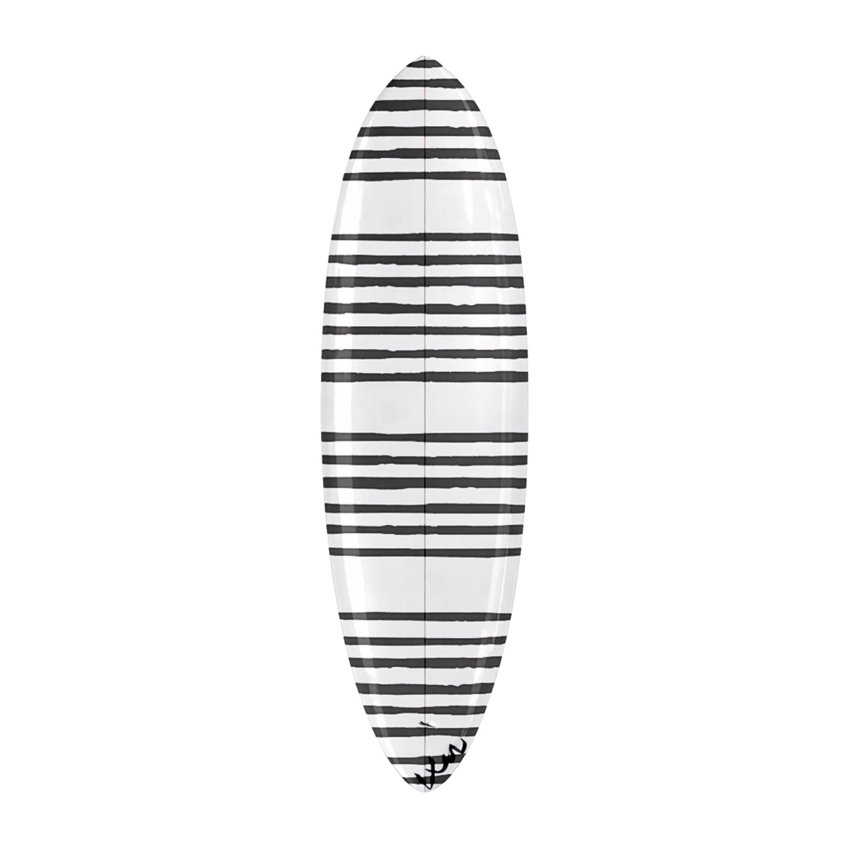 Stripe On Stripe Carbon Surfboard