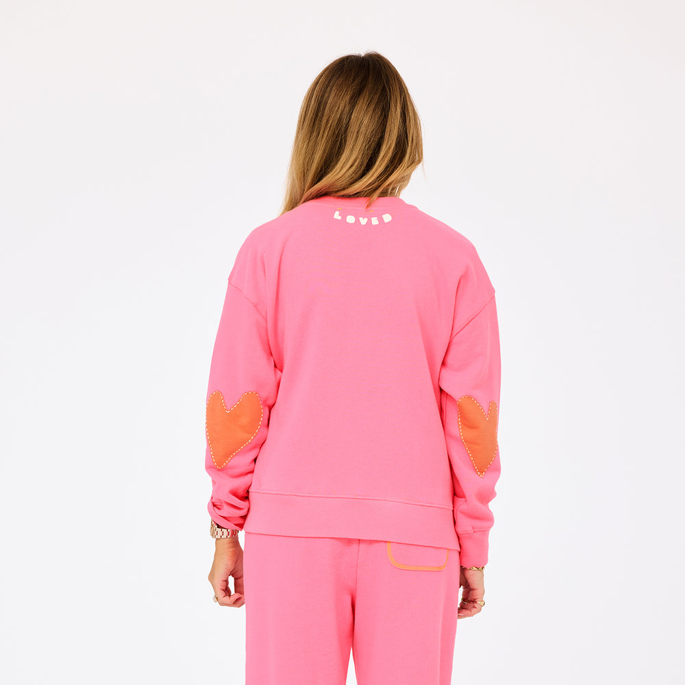 Ex-Boyfriend Patchwork Sweatshirt