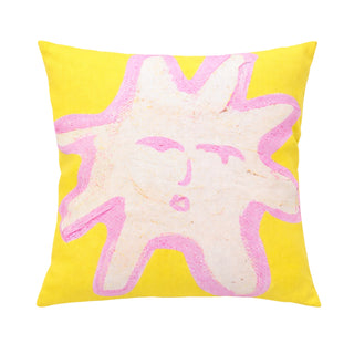 Sunny Yellow Pillow