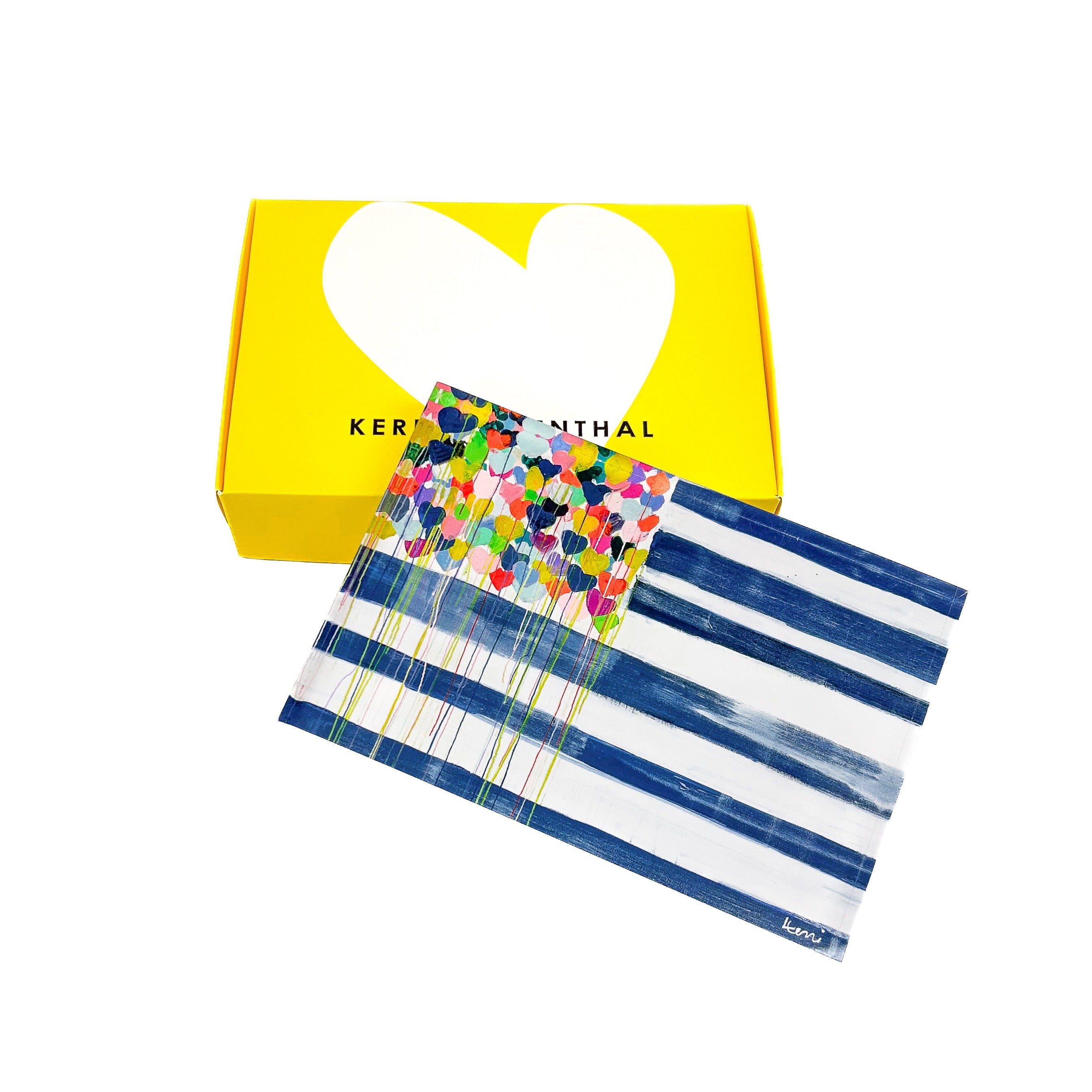 United States Love Flag Block Love