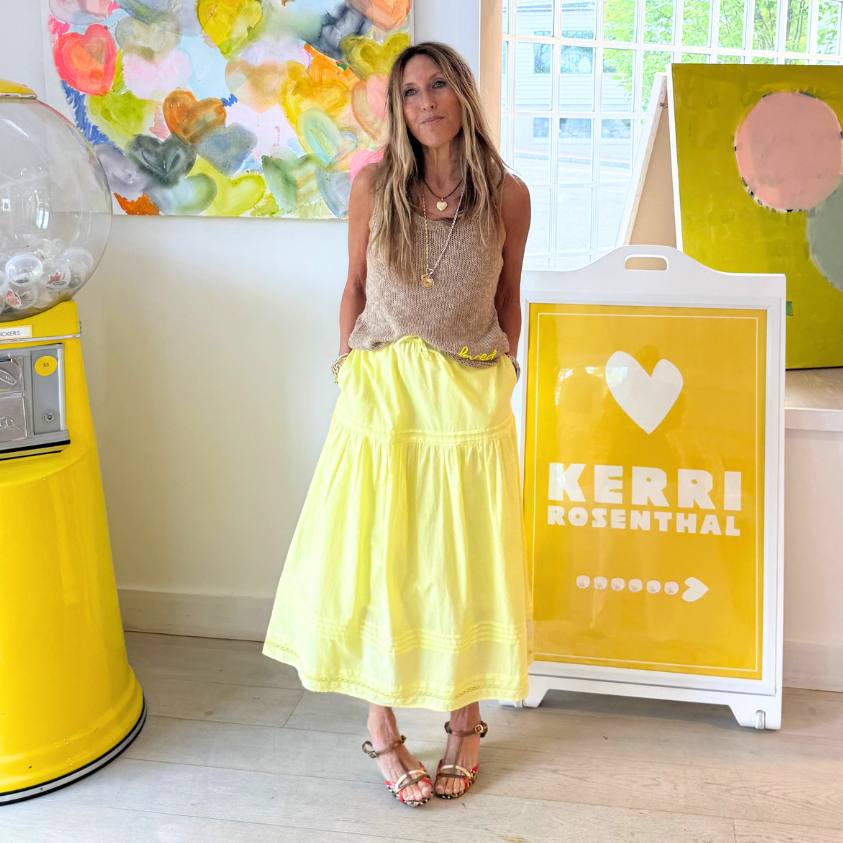 Vacance Pintuck Skirt