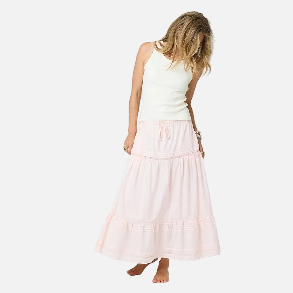 Vacance Pintuck Skirt