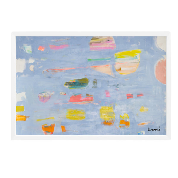 Beachcomber Art Print by Kerri Rosenthal - Unique art gifts for living room, bedroom art