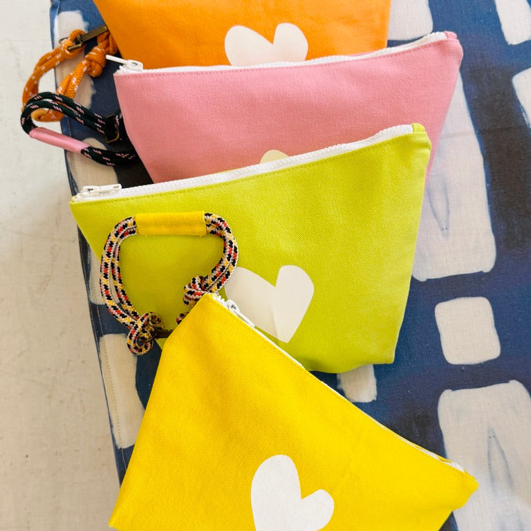 Imperfect Heart Wristlet