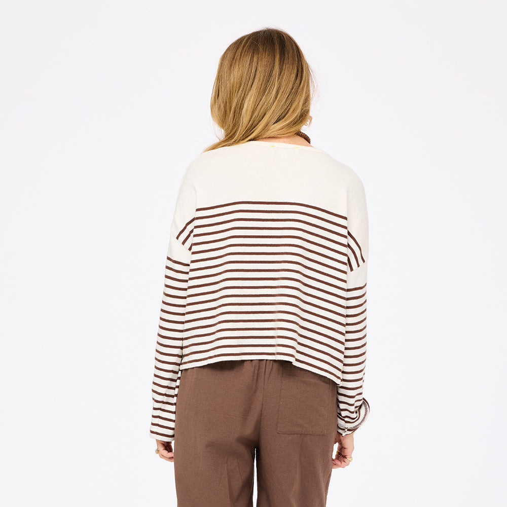 Artist Long Sleeve Stripe Tee