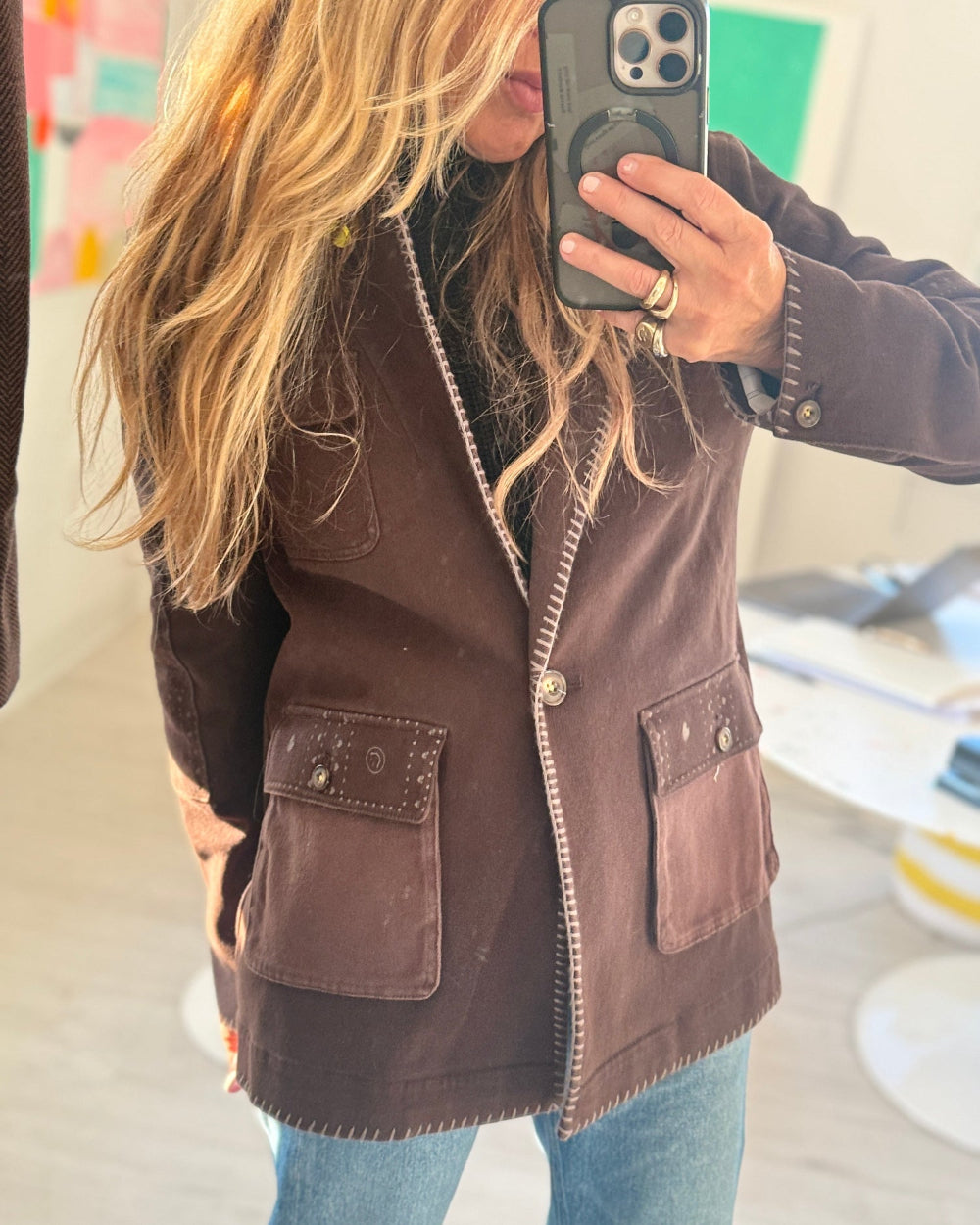 Love Brigade Barn Blazer