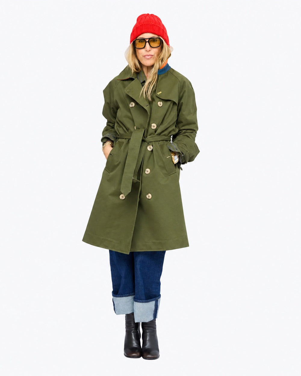 Color Washed Trench