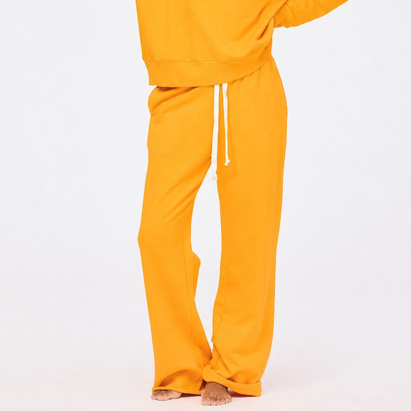 Ex-Boyfriend orange sweatshirt in 100% cotton terry - Shop women’s stylish heart sweatshirts by Kerri Rosenthal