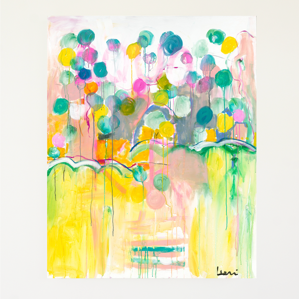 And Love Original Painting by Kerri Rosenthal