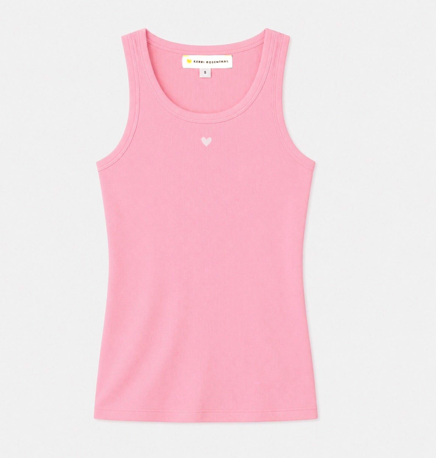 KR Cotton Sleeveless Pink Tank Top – KERRI ROSENTHAL