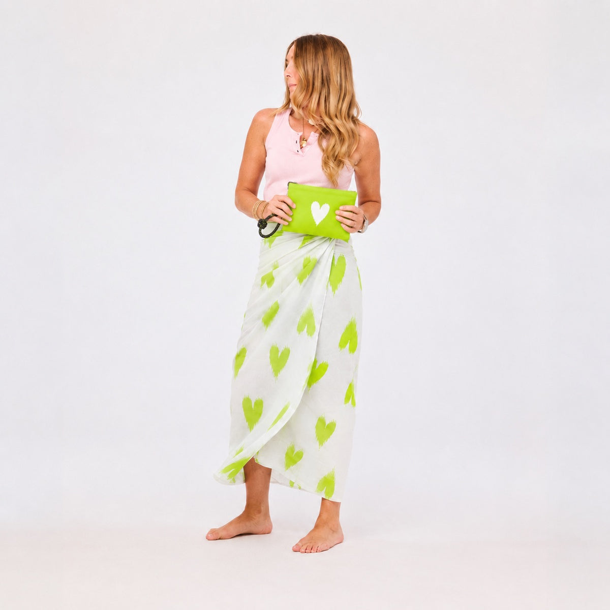 Ikat Heart Sarong