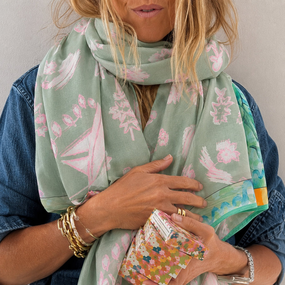 Toile Sarong - Multi