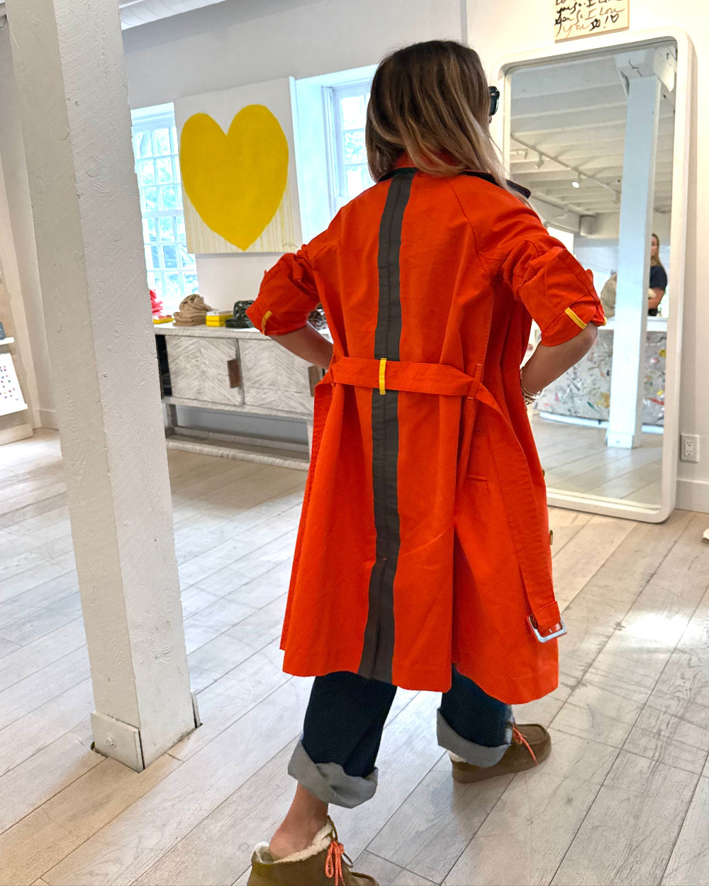 Color Washed Trench