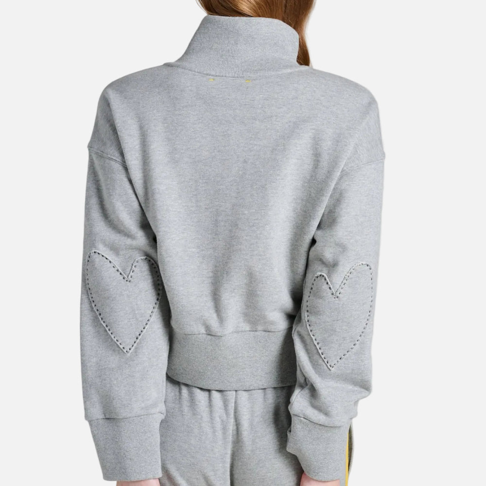 SoulCycle x KR grey sweatshirt women in 100% cotton - Shop cute grey sweatshirts by Kerri Rosenthal