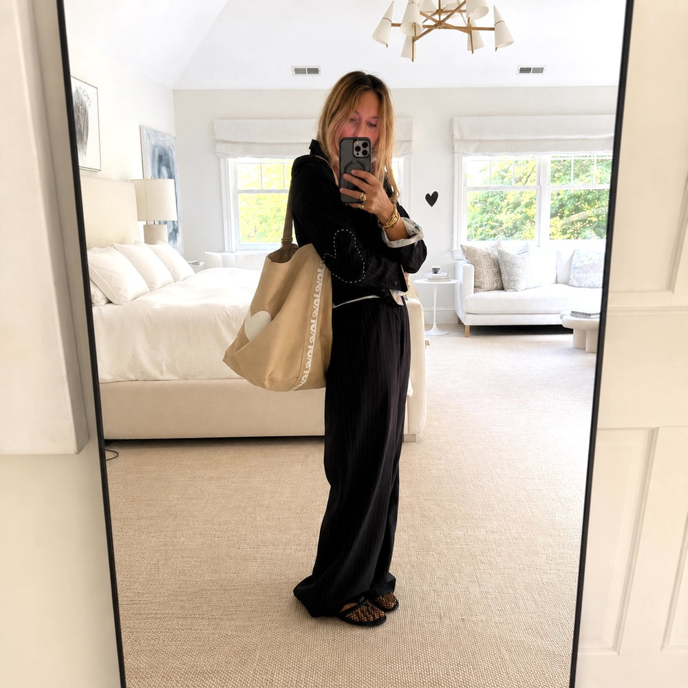 Palazzo Stripe Pant