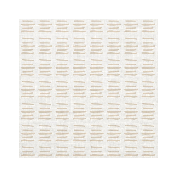 13 layers mini stripe oyster linen fabric taupe beige white - interior designer fabrics by Kerri Rosenthal