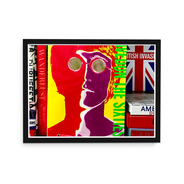 British Invasion Photograph From Kerri's Le Bibliotheque Photo Series - Unique art gifts living room, bedroom decor