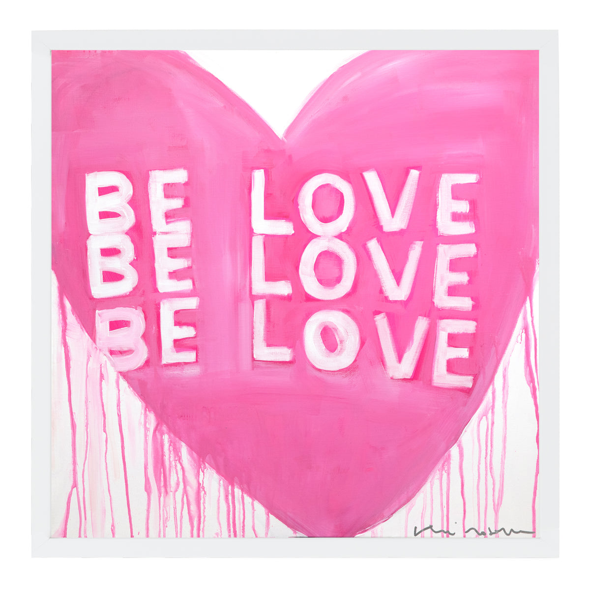 Be Love Canvas Wall Art