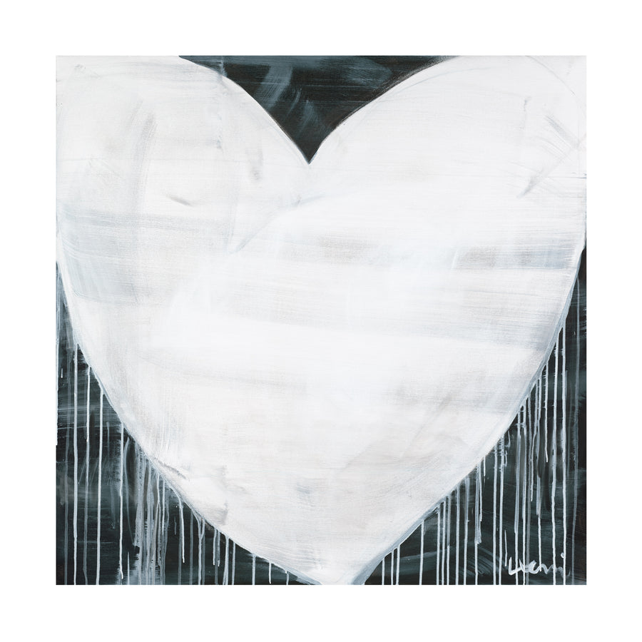 Truly Madly Deeply black white art print by Kerri Rosenthal - Unique artwork for living room wall decor