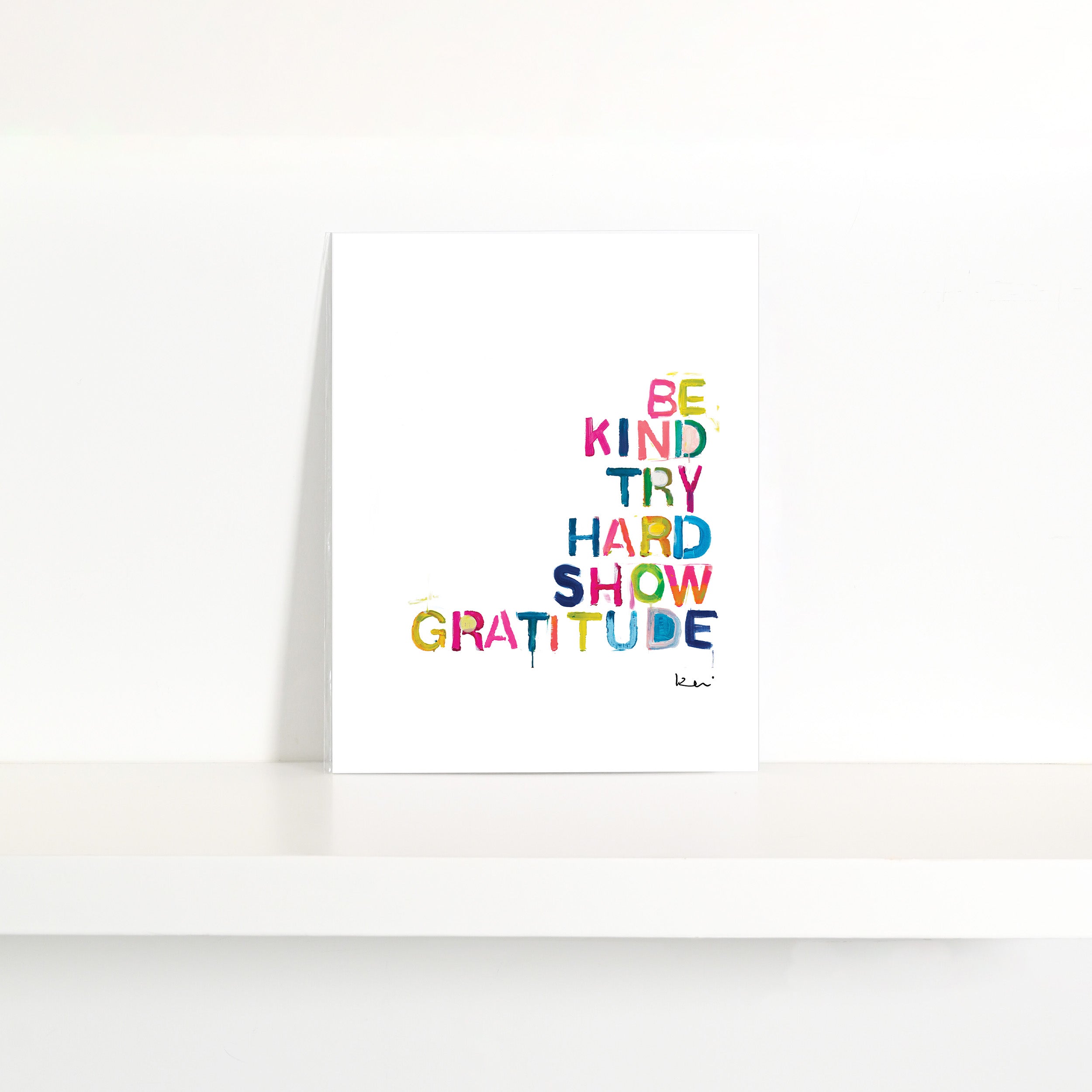 House Rules Mini Art Print
