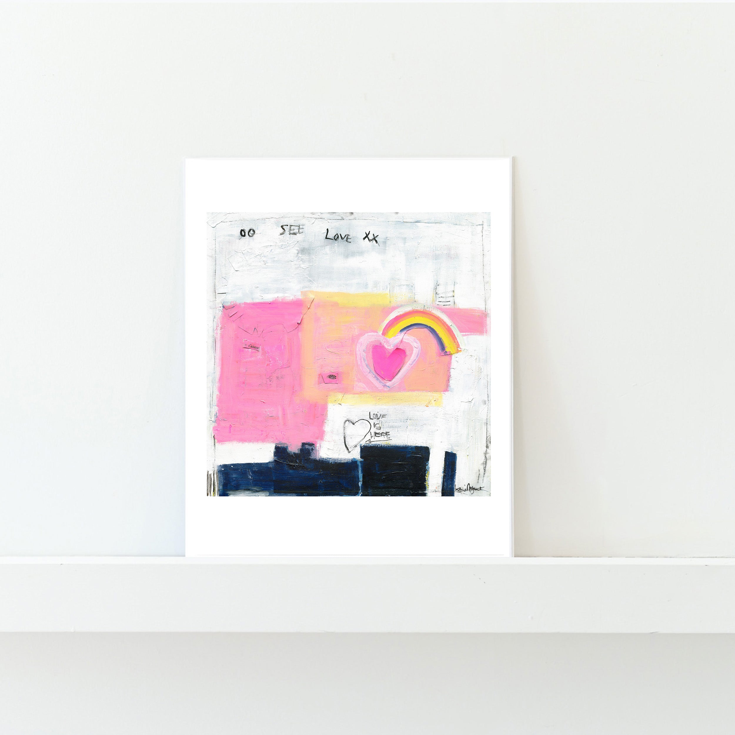 See Love Mini Art Print