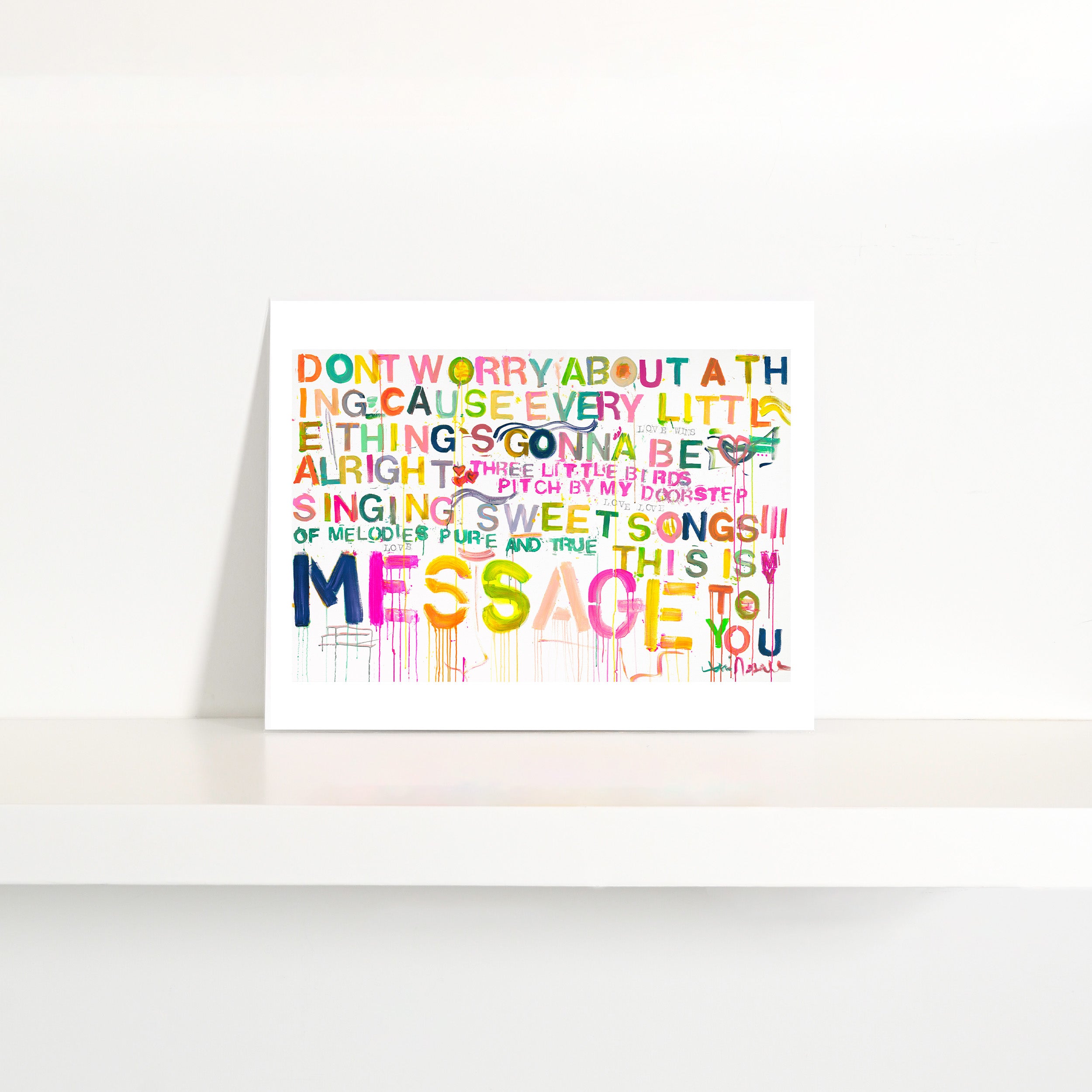 Sweet Songs Mini Art Print