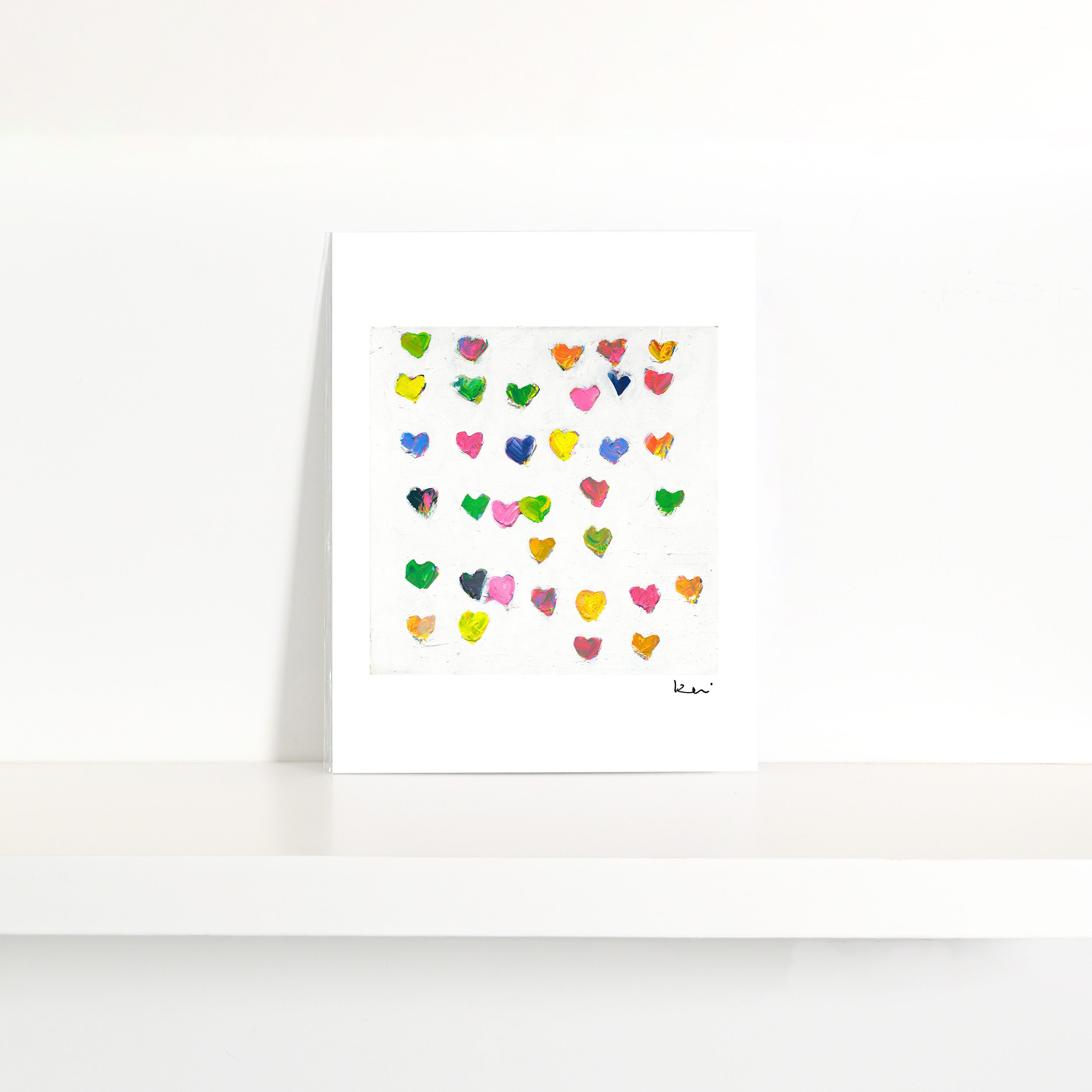 Tiny Drops Love Mini Art Print